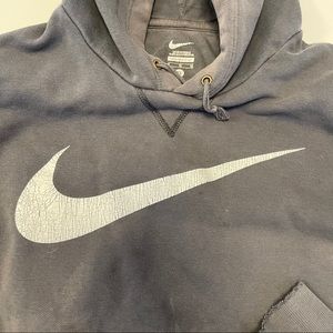 VTG Nike Cropped Gray Hoodie